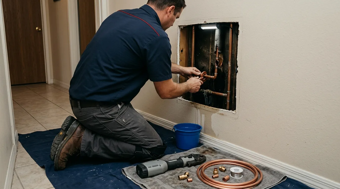 Burst and Leaking Pipe Repair
