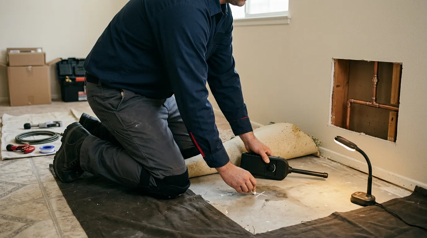 Slab Leak Repair