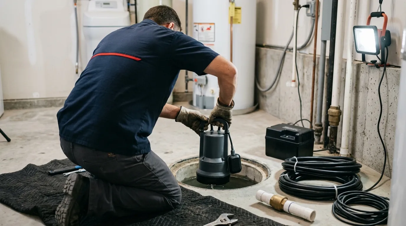 Sump Pump Installation and Repair